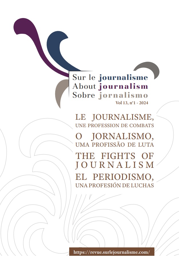 					Afficher Vol. 13 No. 1 (2024): Le journalisme, une profession de combats / O jornalismo, uma profissão de lutas / El periodismo, una profesión de luchas  / The Fights of Journalism
				